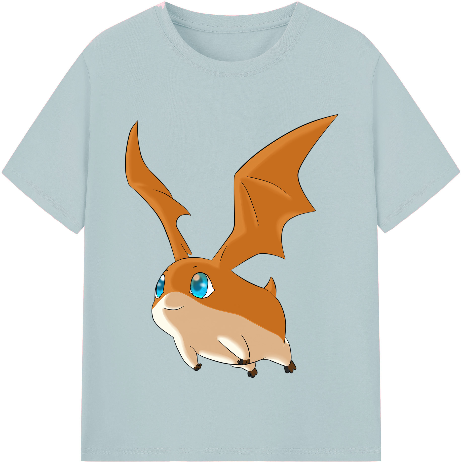 （画像用） Digimon デジタルモンスター/デジモン 綿100％半袖Tシャツ（フロントプリント）